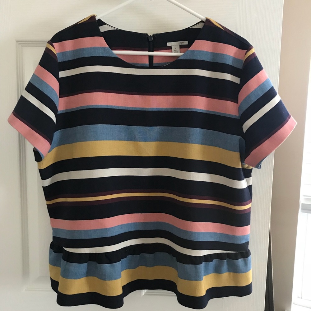 Halogen Peplum top size XL - Picture 1 of 4
